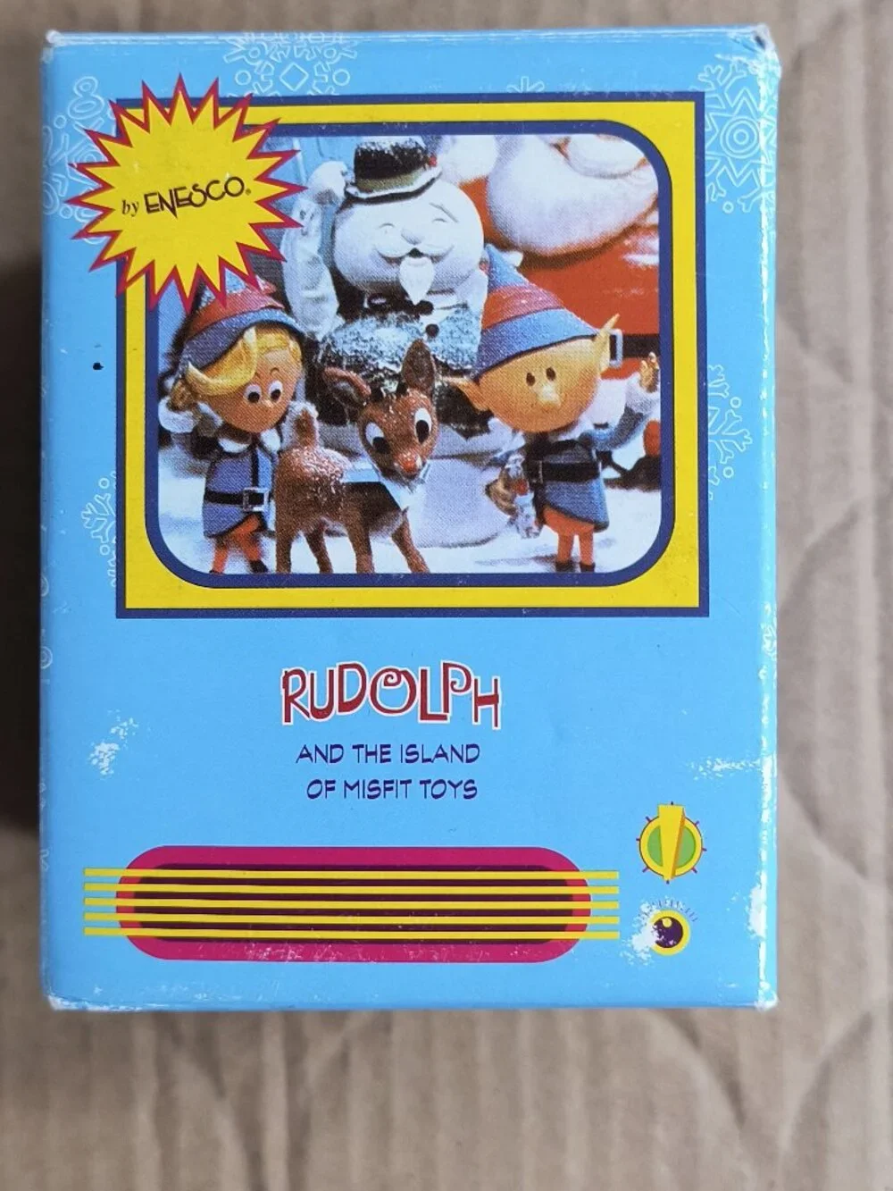 2002 Enesco Rudolph And The Island Of Misfit Toys Bumble Mini Figurine-NIB
